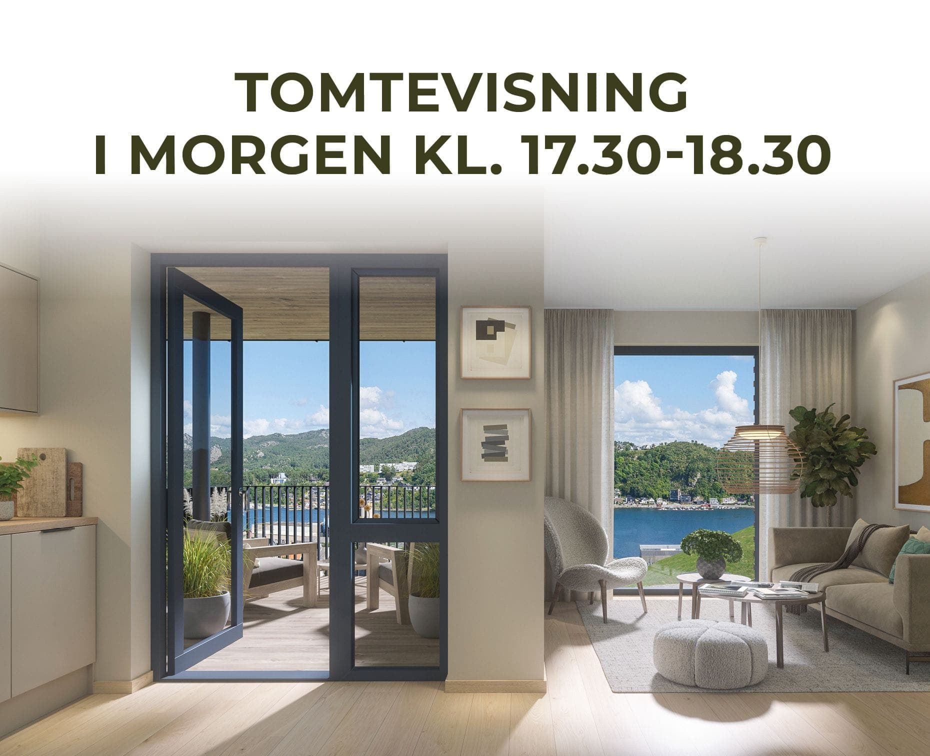 Leilighet A-H104 på ca 65 kvm