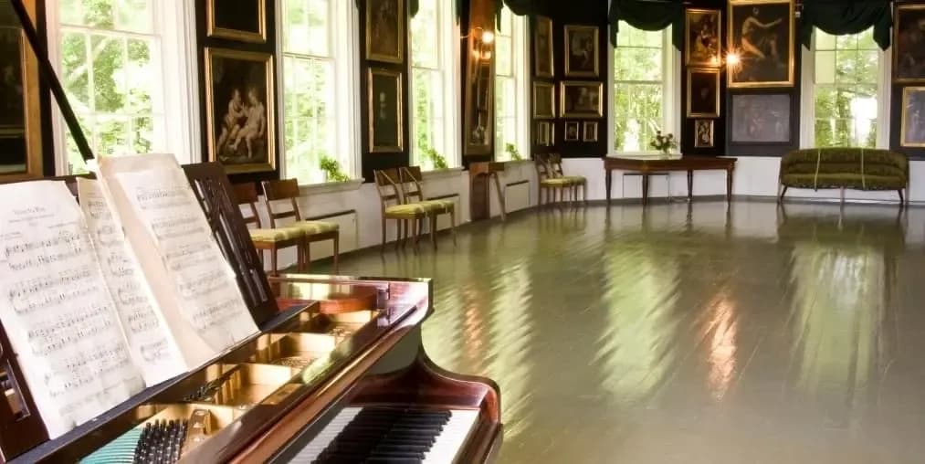 Den perfekte ramme for en klassisk konsert.